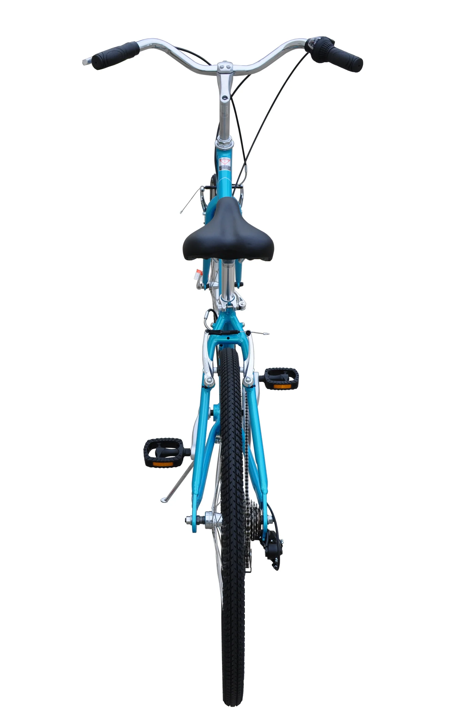 XDSBIKE Explorer CT 7sp Women's 700C Step-Through Comfort City Bike // Blue - Image 3