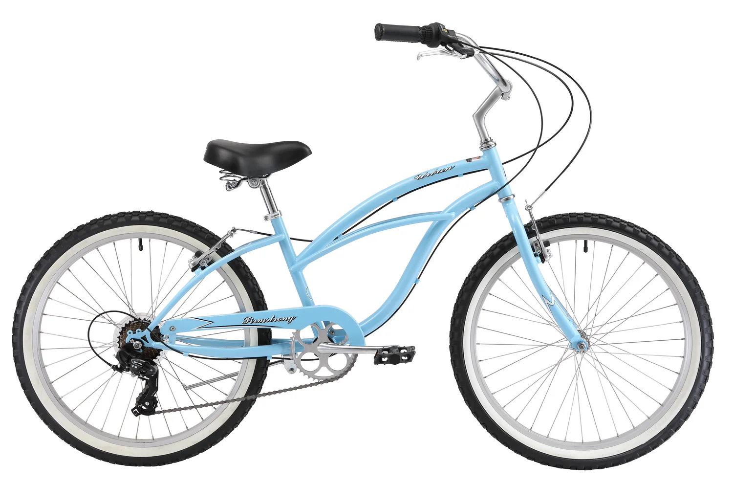 Firmstrong 24" Urban Lady 7 Speed Beach Cruiser Bike - Image 3