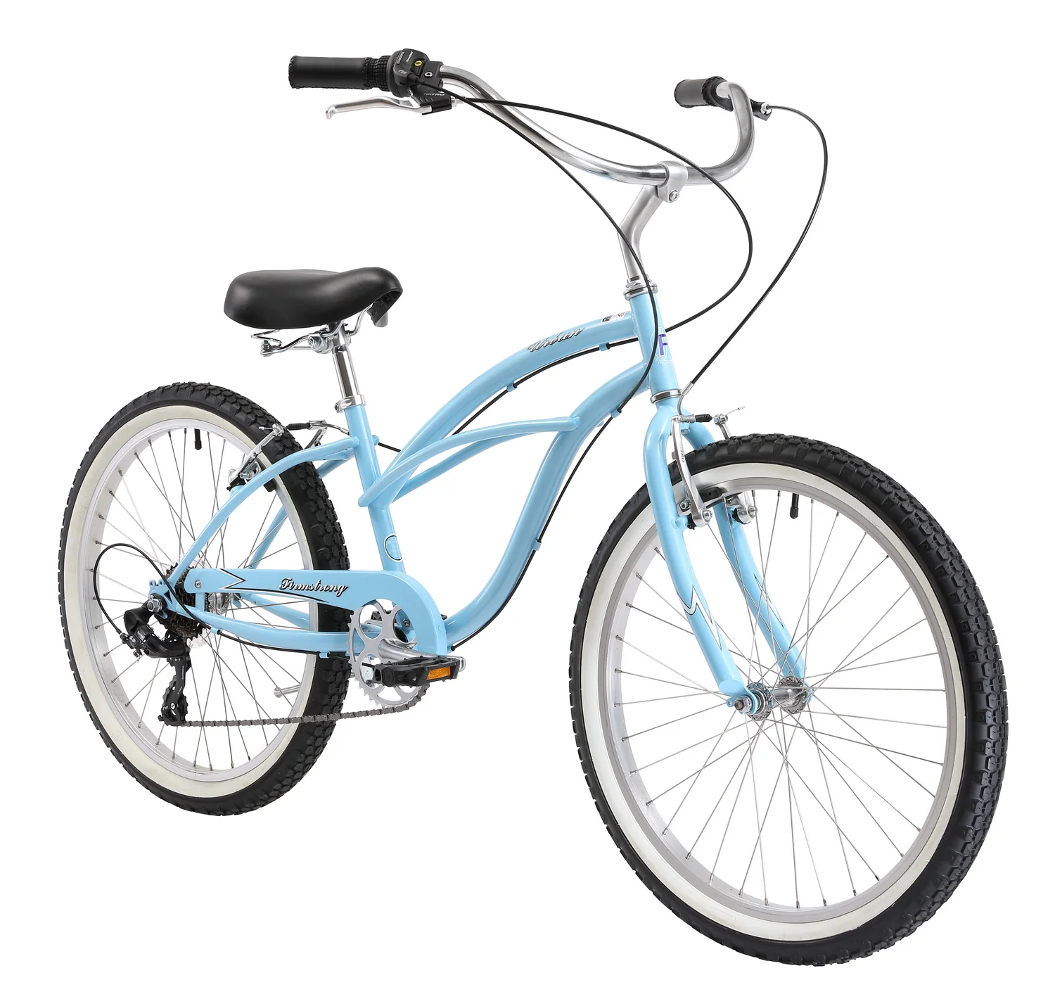 Firmstrong 24" Urban Lady 7 Speed Beach Cruiser Bike - Image 4