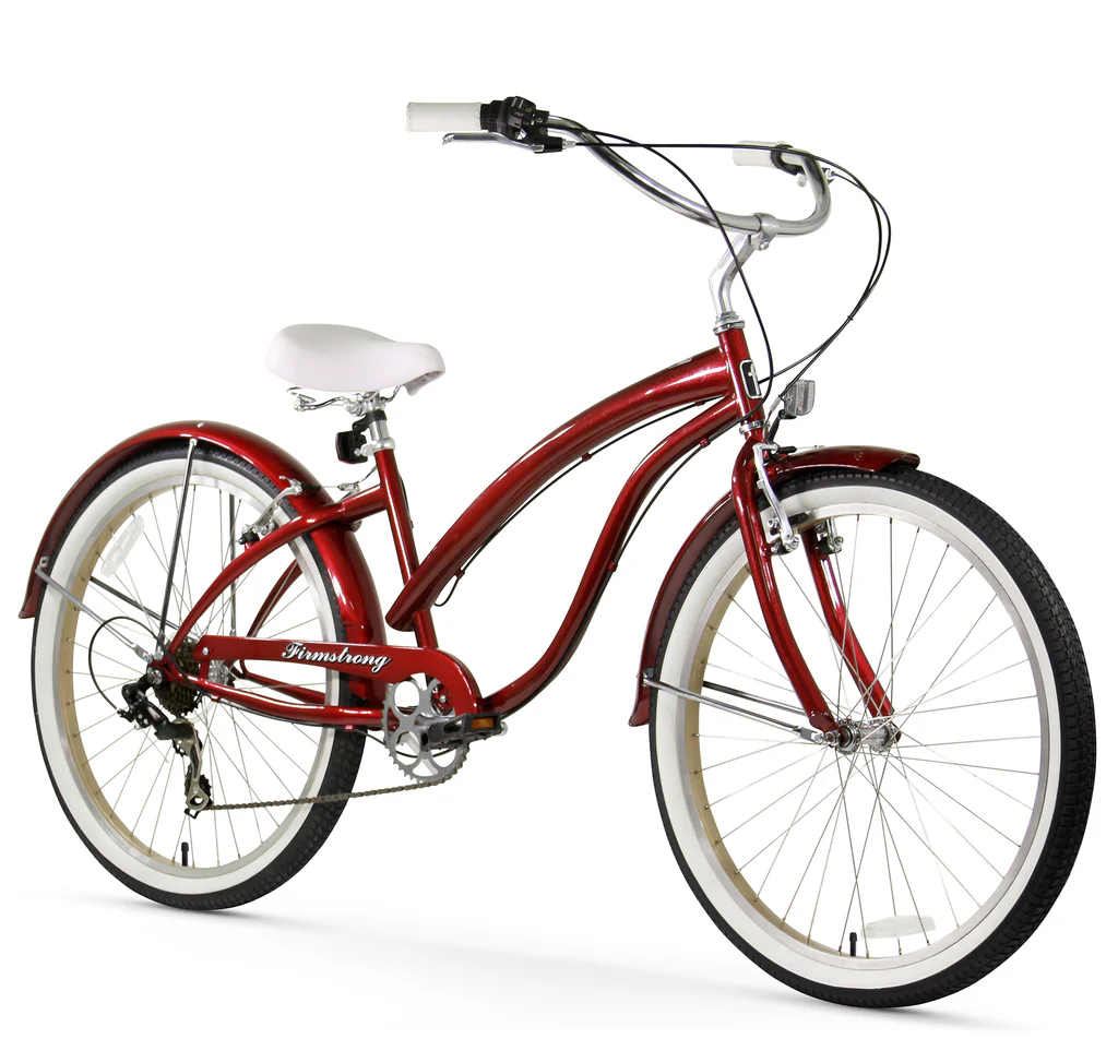 Firmstrong Bella Fashionista 7 Speed - Women's Beach Cruiser Bike - Image 3