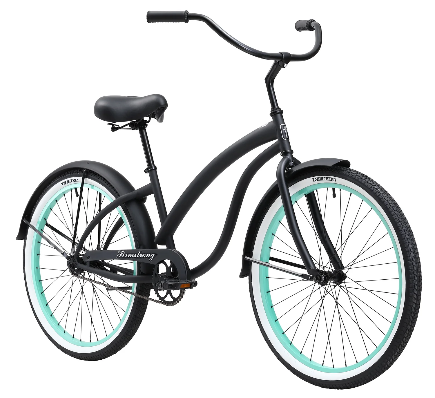 Firmstrong Bella Fashionista Single Speed - Women's Beach Cruiser Bike - Image 3