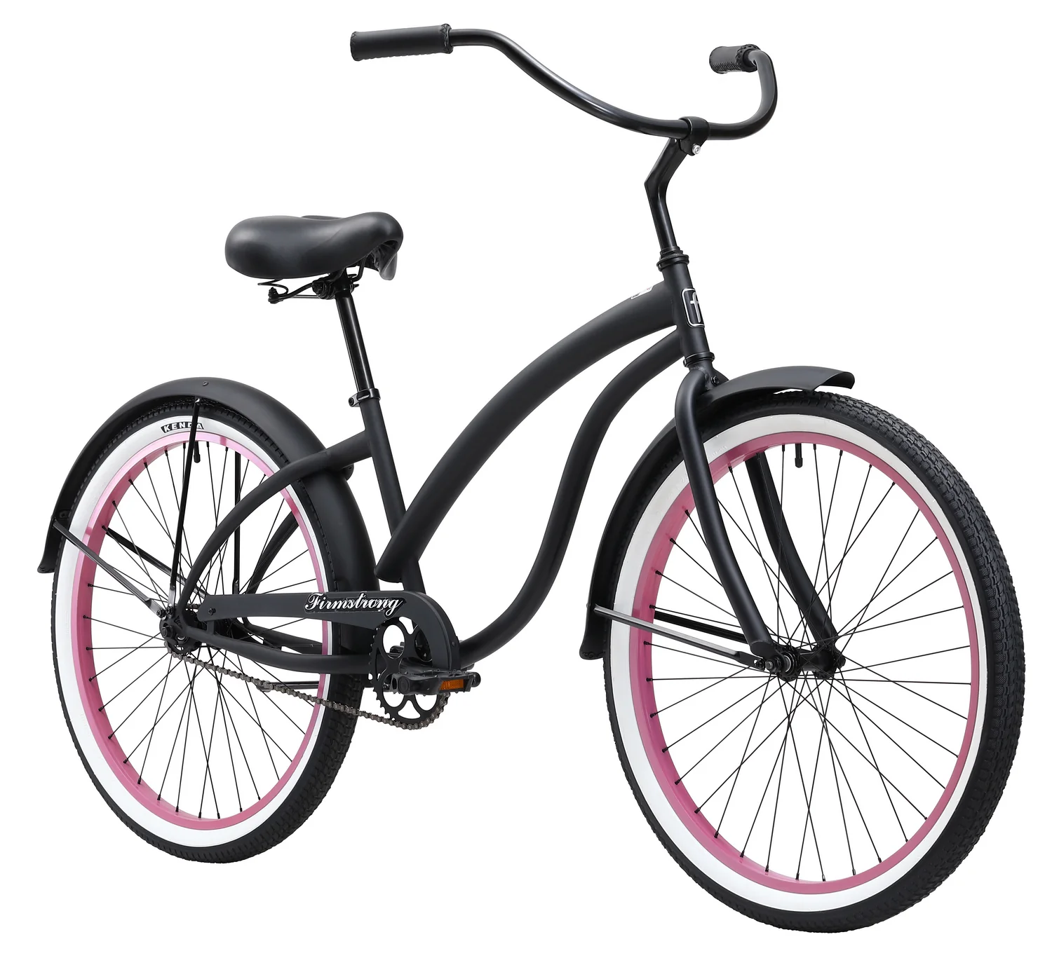 Firmstrong Bella Fashionista Single Speed - Women's Beach Cruiser Bike - Image 5
