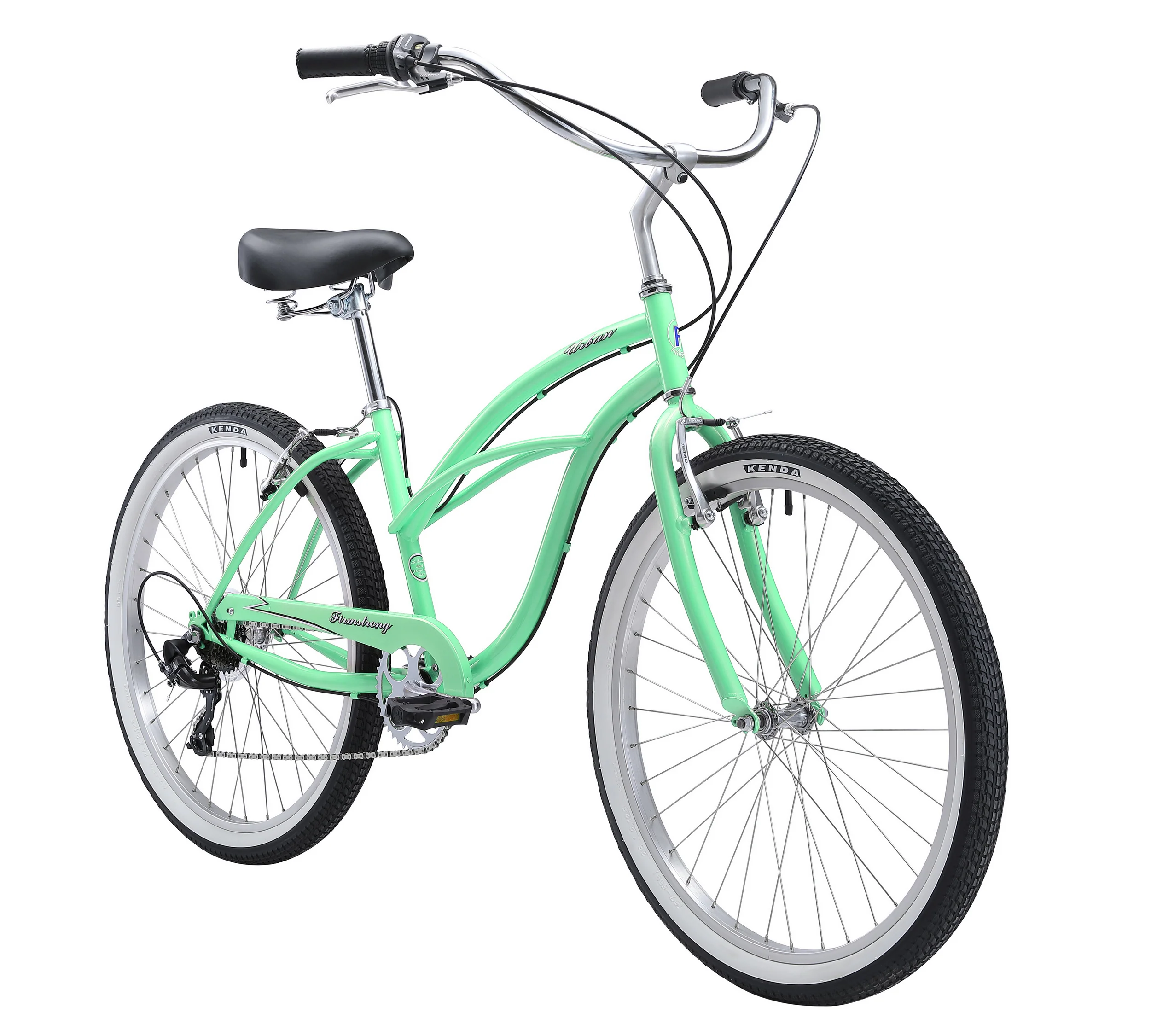 Firmstrong Urban Lady 7 Speed - Women's Beach Cruiser Bike - Image 10