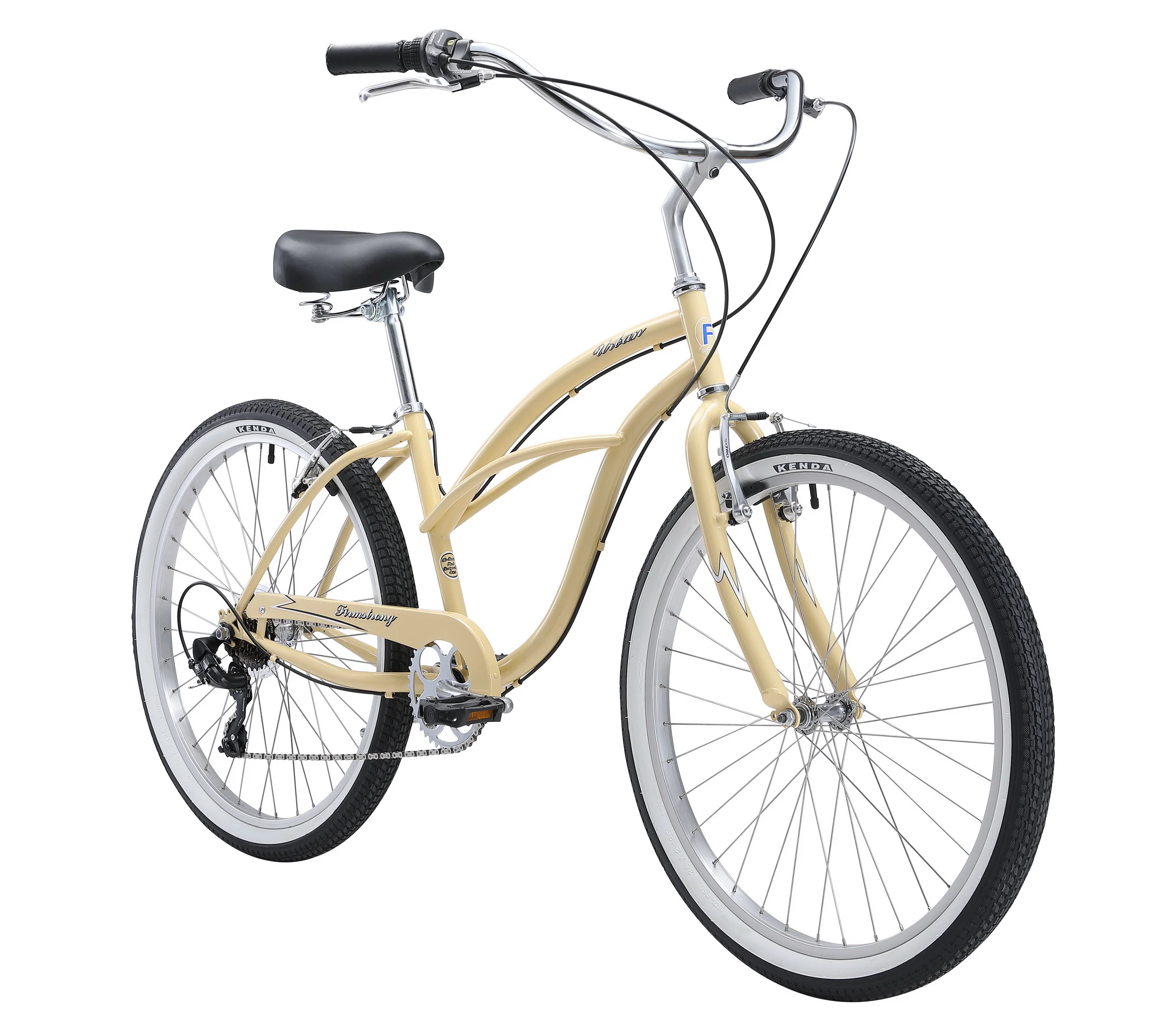 Firmstrong Urban Lady 7 Speed - Women's Beach Cruiser Bike - Image 4
