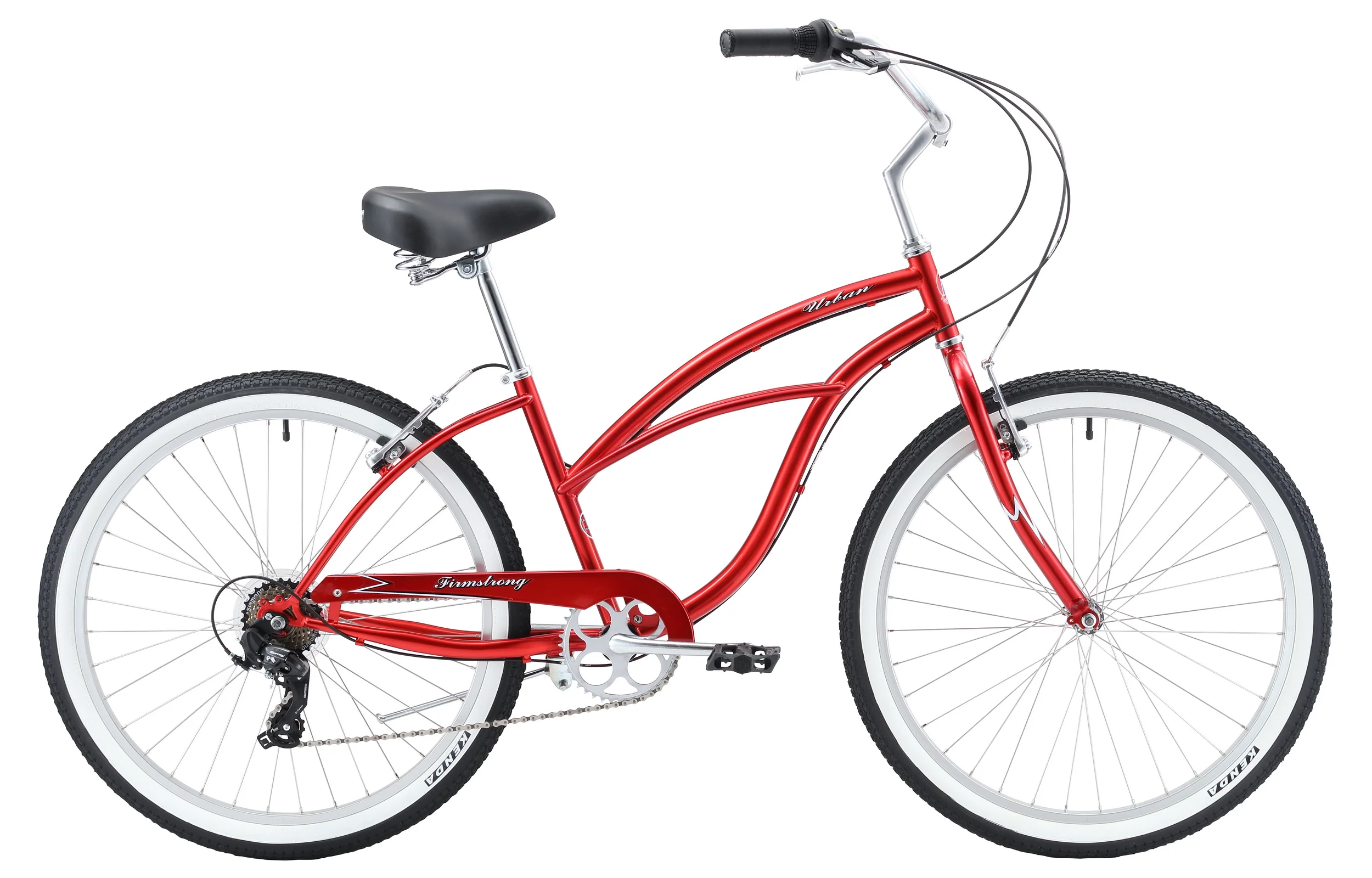Firmstrong Urban Lady 7 Speed - Women's Beach Cruiser Bike - Image 5
