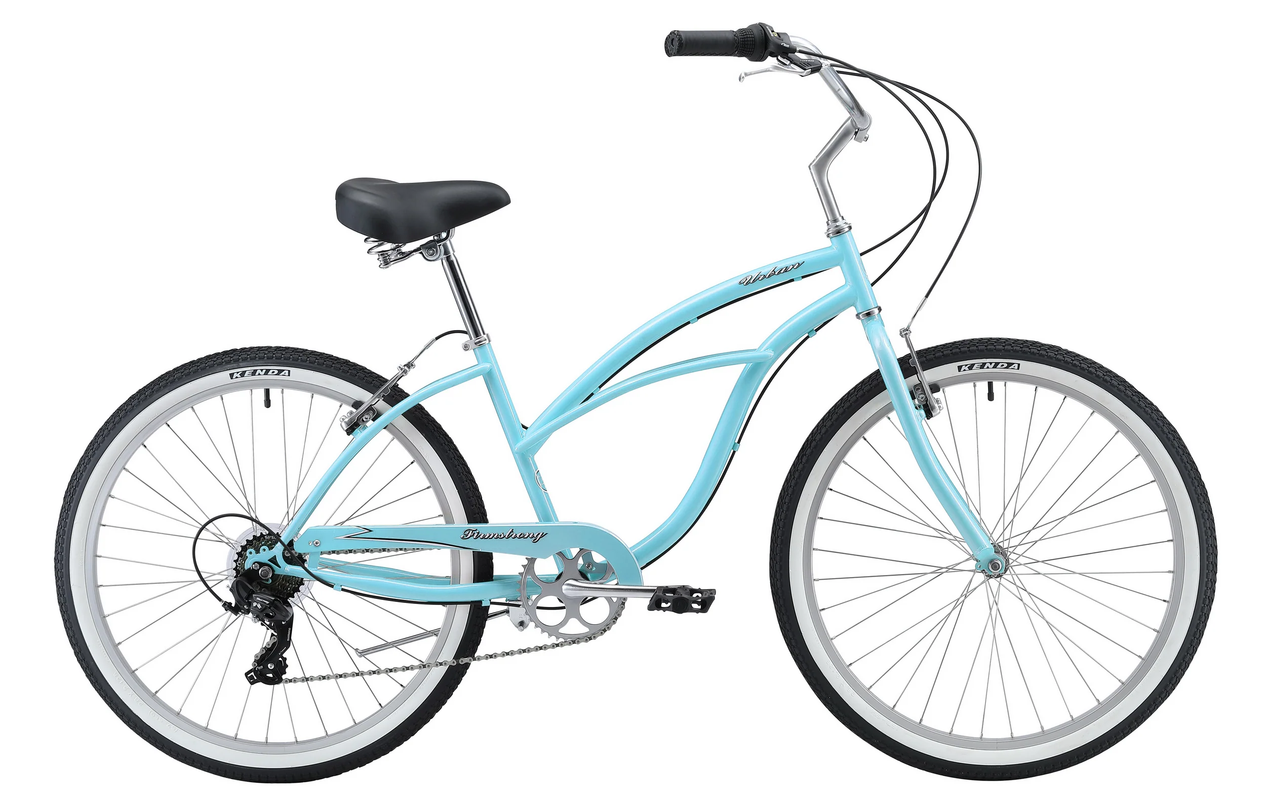 Firmstrong Urban Lady 7 Speed - Women's Beach Cruiser Bike - Image 7