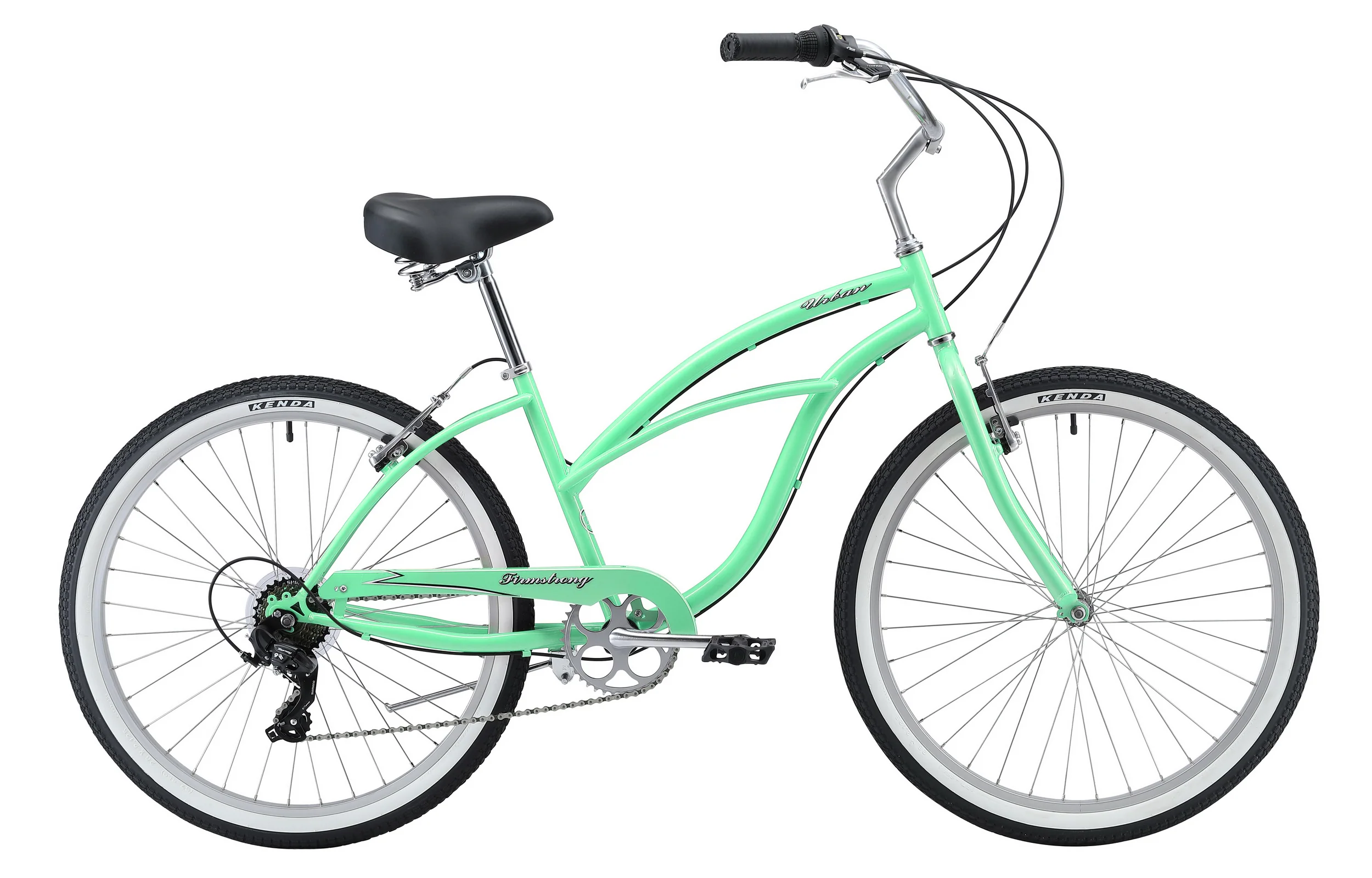 Firmstrong Urban Lady 7 Speed - Women's Beach Cruiser Bike - Image 9