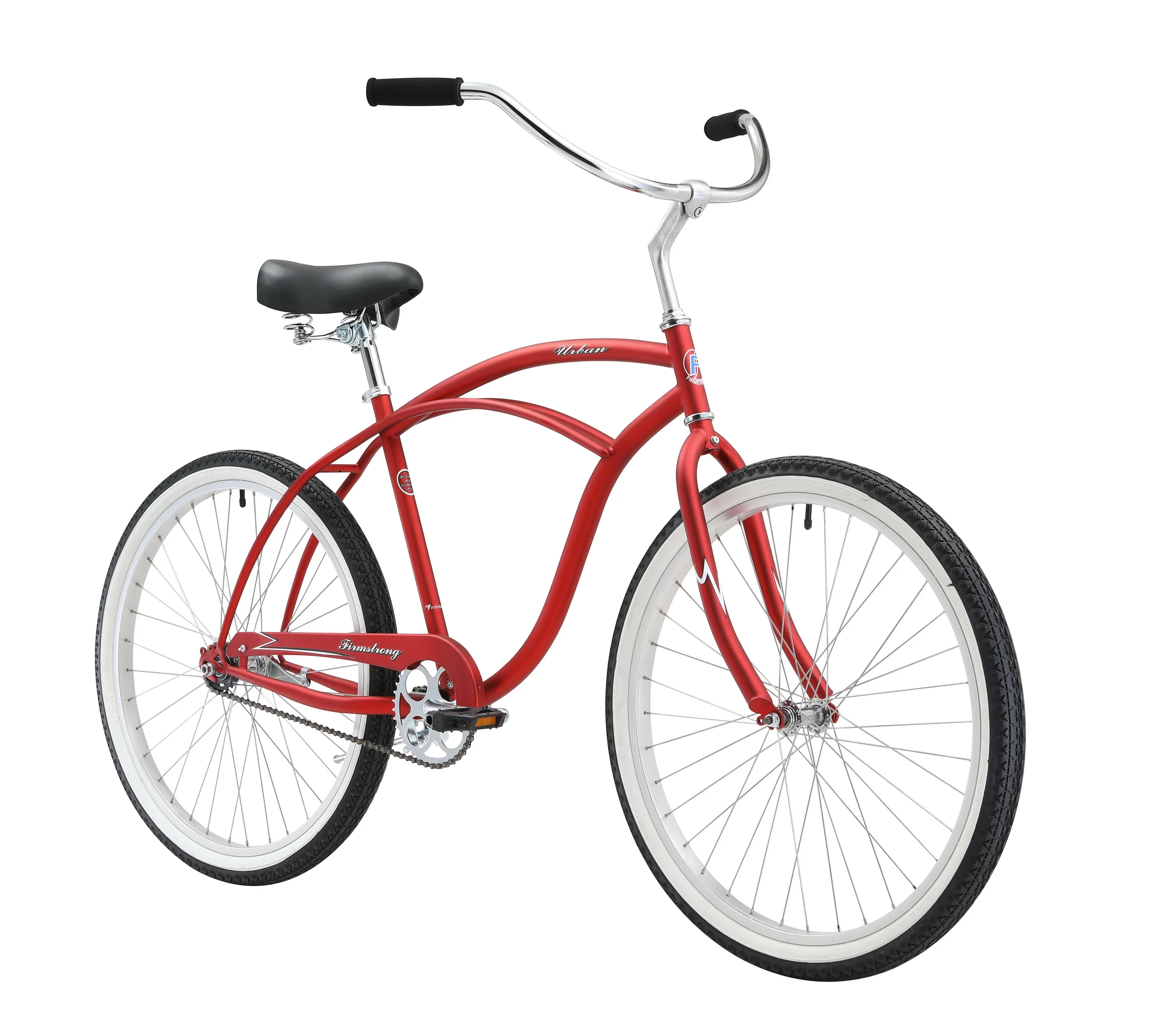 Firmstrong Urban Man Single Speed - Men's Beach Cruiser Bike - Image 8