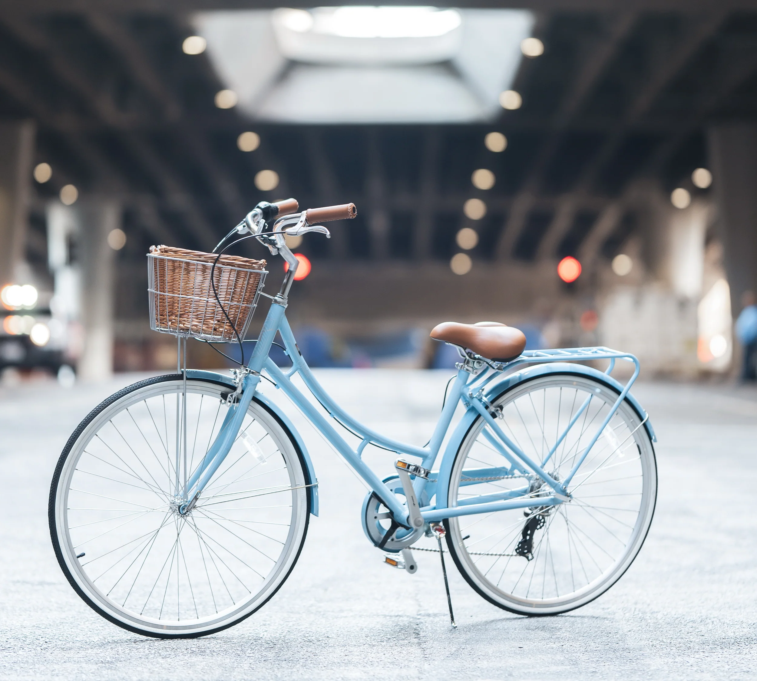 XDSBIKE Nadine 7sp Women's Step-Through City Bike //  Marine Blue - Image 4