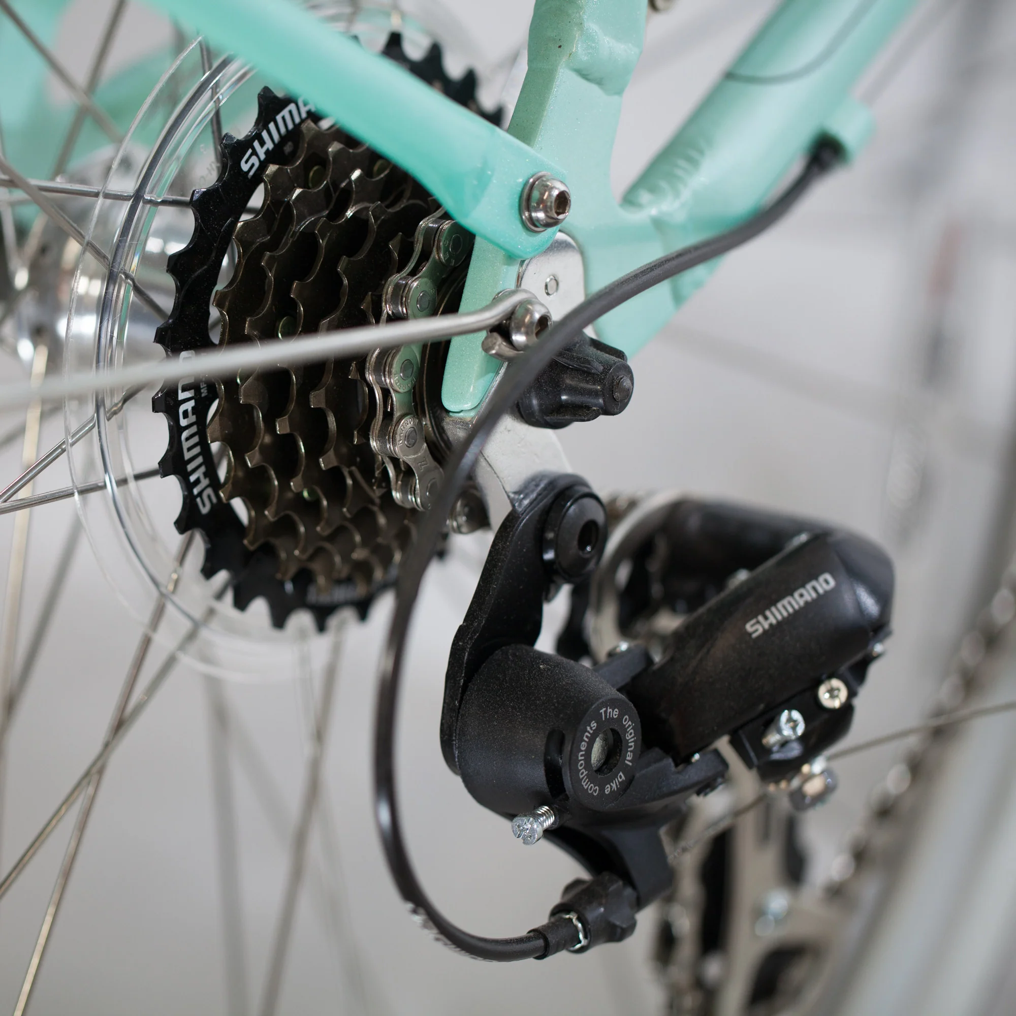 XDSBIKE Nadine 7sp Women's Step-Through City Bike // Pearl Mint - Image 7